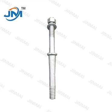 Maskinvare galvanisert stang topp pin spindel